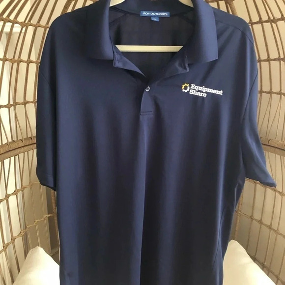 Port Authority polos XL ( one black, blue & turquoise) - Picture 2 of 7